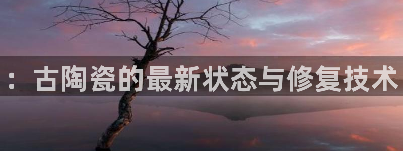 ：古陶瓷的最新状态与修复技术